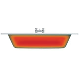 Navarre L Shape 1700x850x560mm 0TH Shower Bath Pack - Brushed Brass