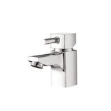 Forme Mini Mono Basin Mixer with Push Waste