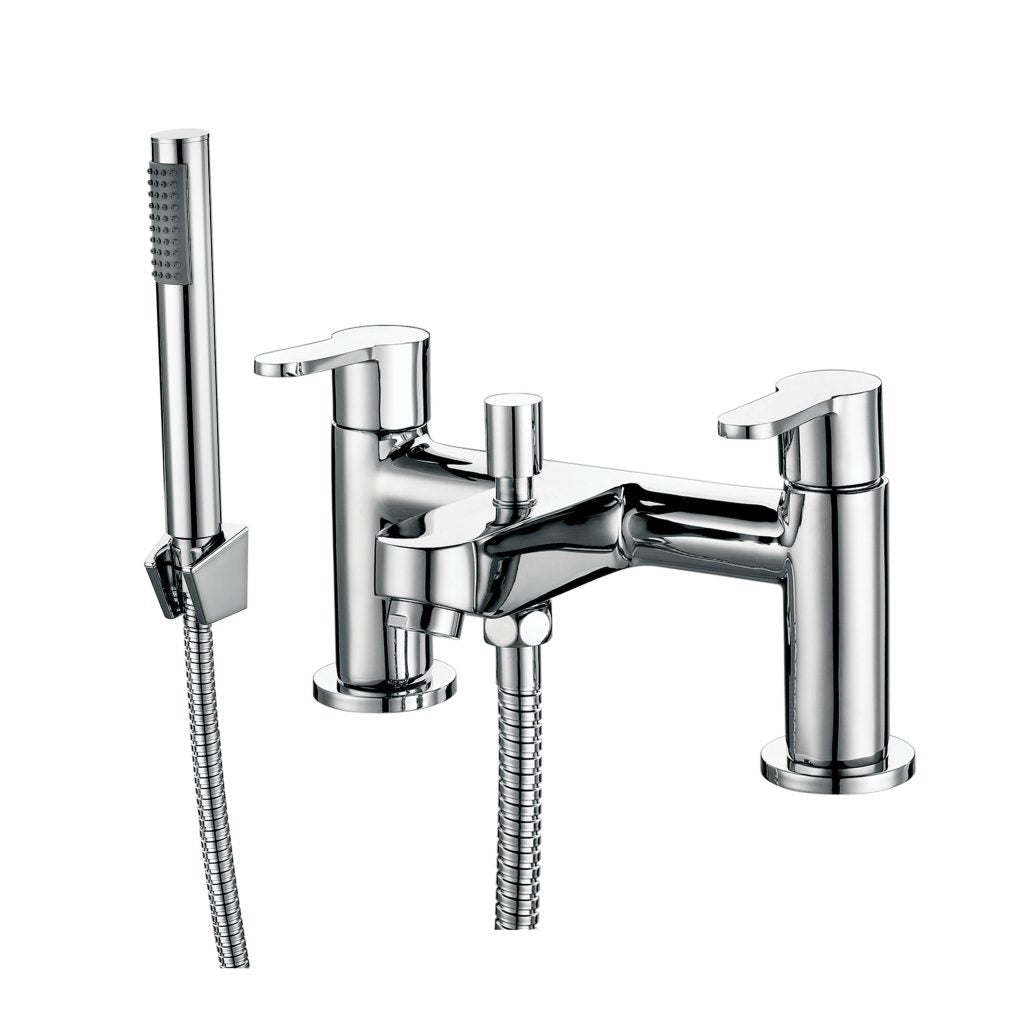 Favour Bath Shower Mixer with shower kit and wall bracket