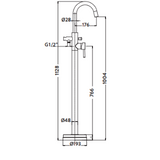 Premier Freestanding Bath Tap