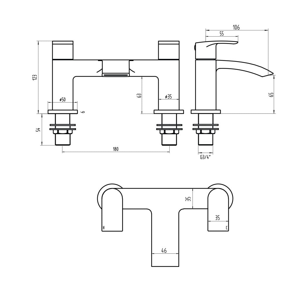 Belini Bath Filler