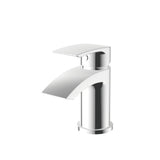 Belini Mini Mono Basin Mixer with Push Waste