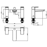 Muro Bath Shower Mixer
