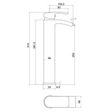 Belini Tall Basin Mixer