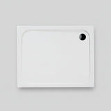 Low Profile Rectangular Shower Tray White 45mm waste inc