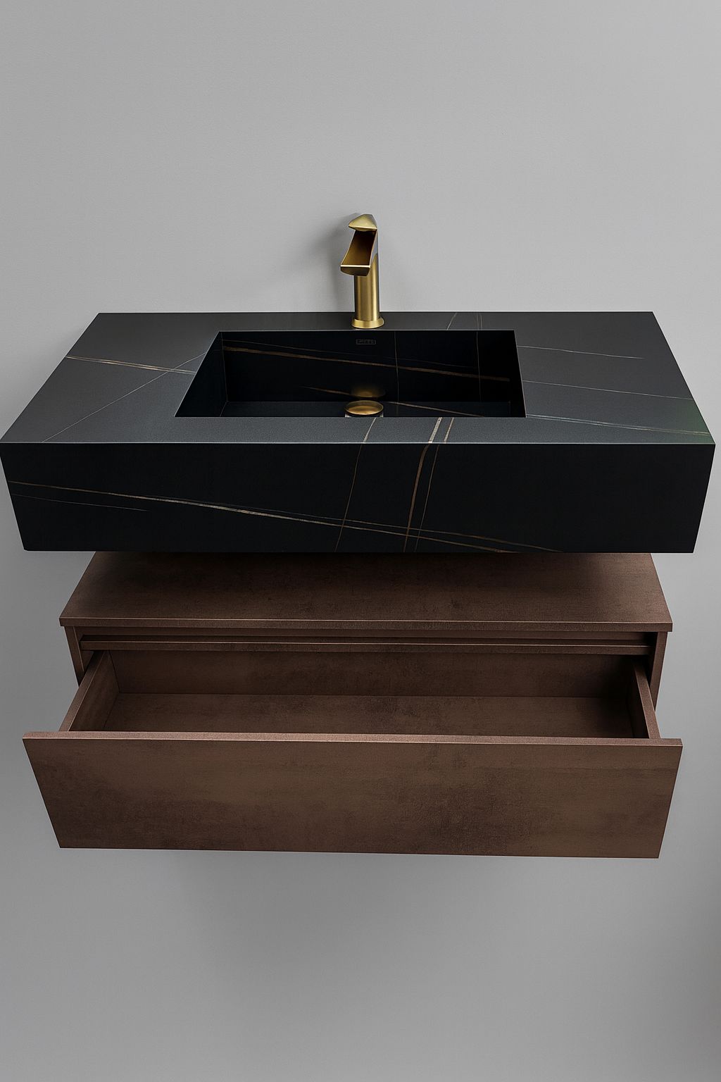 Sereno Porcelain Wall Hung Vanity Set 1000MM X 500MM