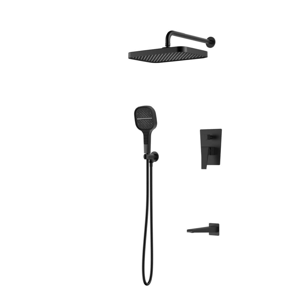 Azen concealed jet shower/bath mixer
