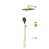 Azen concealed jet shower/bath mixer