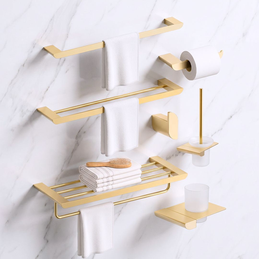 Lunaro accessories set-brushed gold
