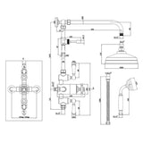 Berwick Thermostatic Shower Kit