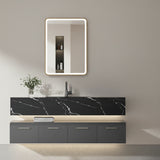 Yora vertical frame front lit mirror frame 500mm x 750mm