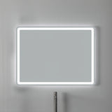Yora horizontal front and back lit mirror 1000mm x 750mm