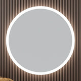 Yora circular front and back lit mirror 800mm x 800mm