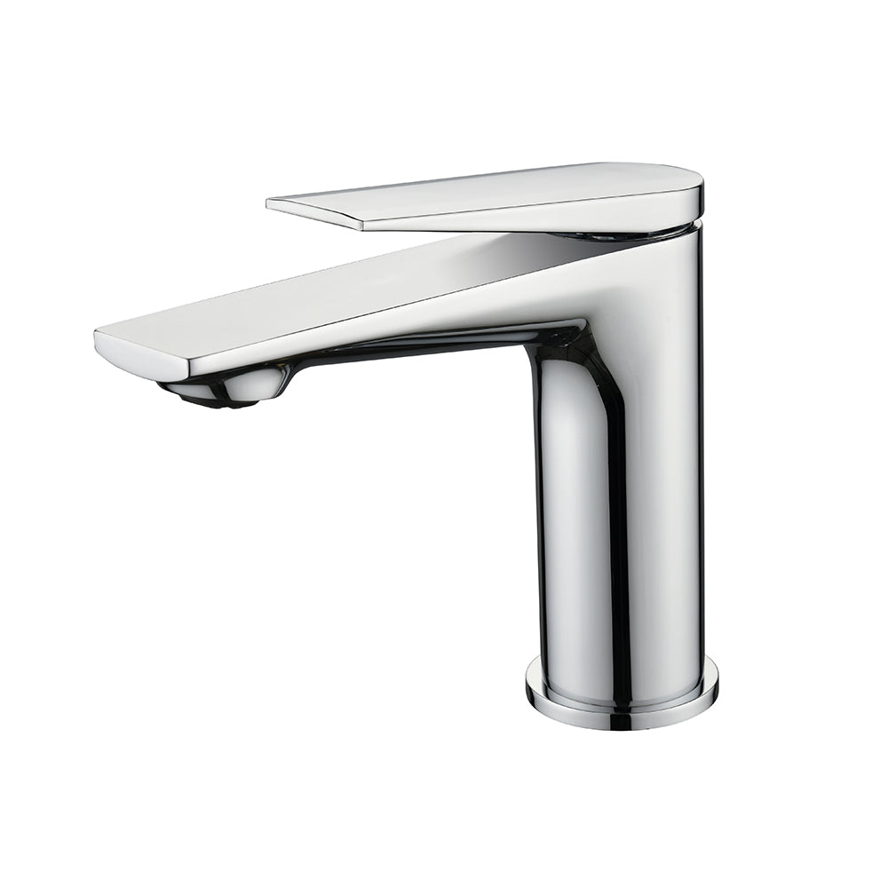 Tekno basin mixer tap polished chrome