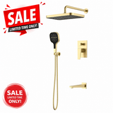 Azen concealed jet shower/bath mixer
