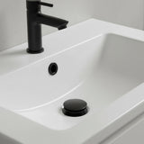 Basin Pop Up Slotted Waste matte black