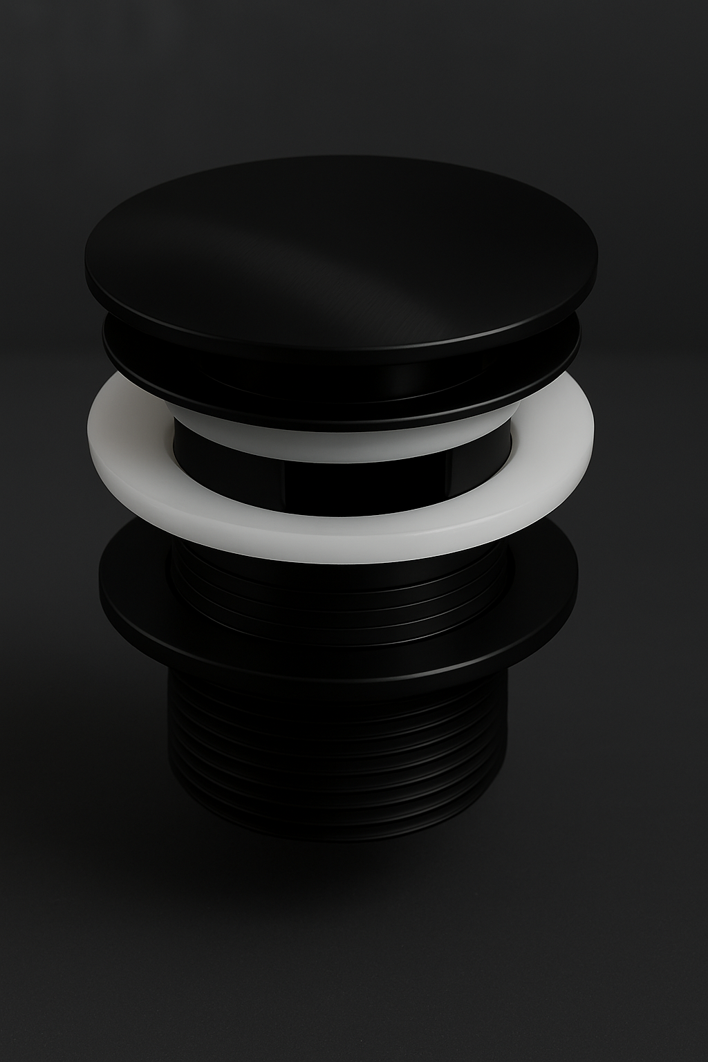 basin brass popup without hole