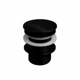 Basin Pop Up Slotted Waste matte black
