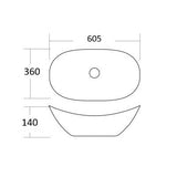 Marvel countertop basin
