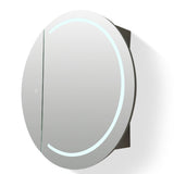 Circular led cabinet mirror