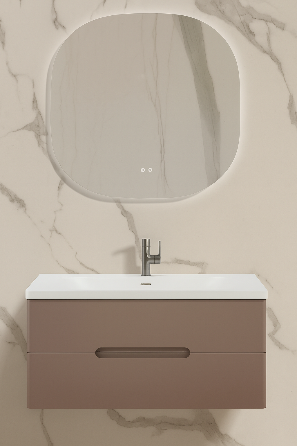 Daisy wall hung vanity set 900mm X 500mm