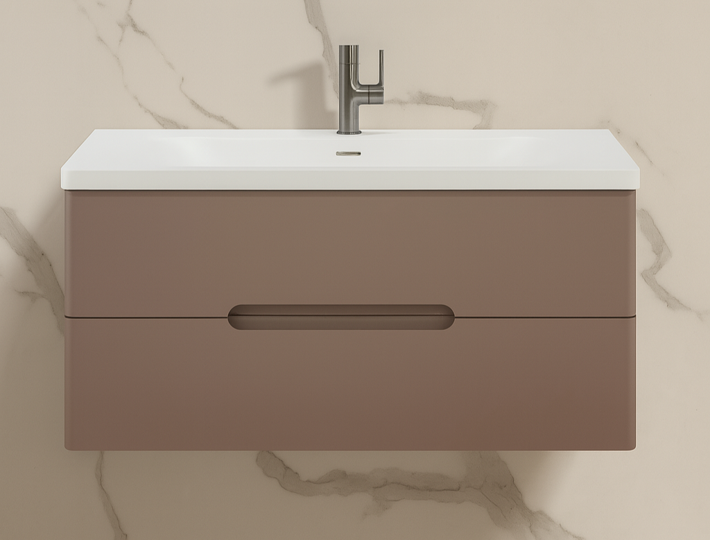 Daisy wall hung vanity cabinet 900mm X 500mm