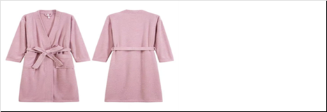 LEBTAR Bath Robe Pure Cotton Adult Size - 3 Variants