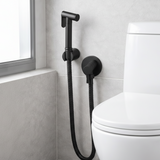 douche spray single cold matte black