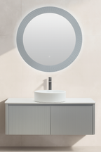 Esencia Wall Hung Fluted Vanity Set 1200mm X 500mm