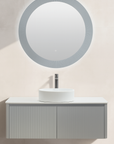 Esencia wall hung fluted vanity set 1200mm X 500mm
