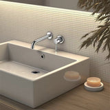 Tivra concealed basin/bath mixer tap polished chrome