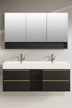 Fiona His and Hers Wall Hung Vanity Set 1400mm X 500mm