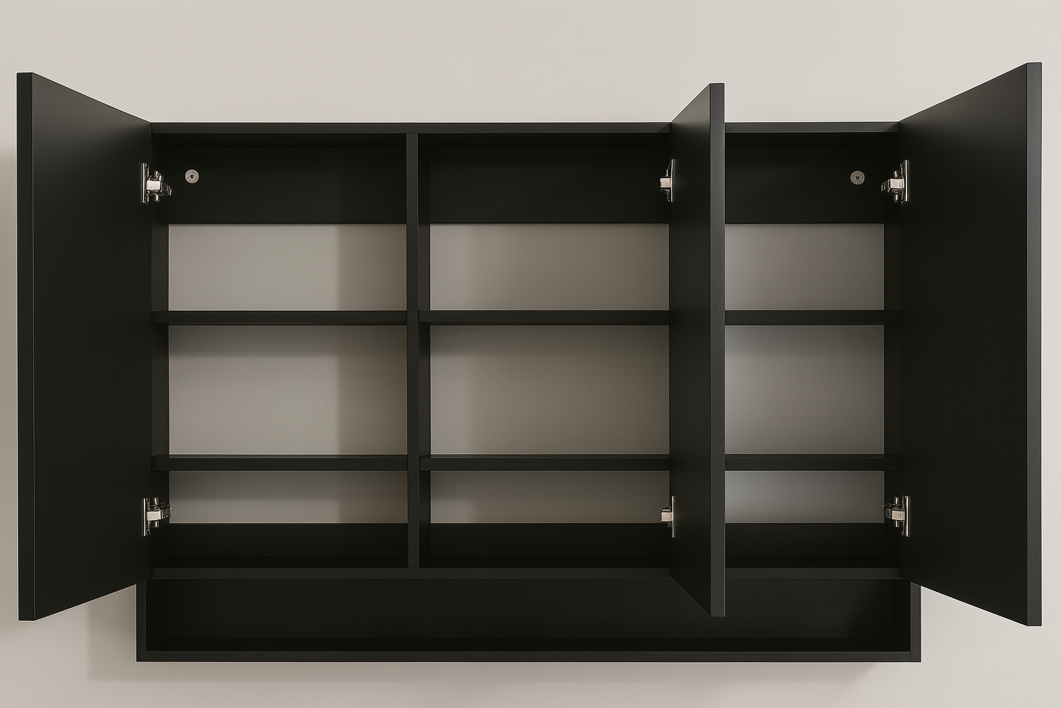 FiONA LED ANTI FOG MIRROR CABINET 1400MM X 650MM