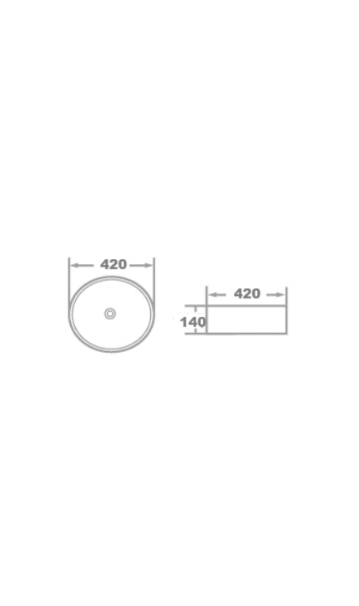 Halo Countertop basin