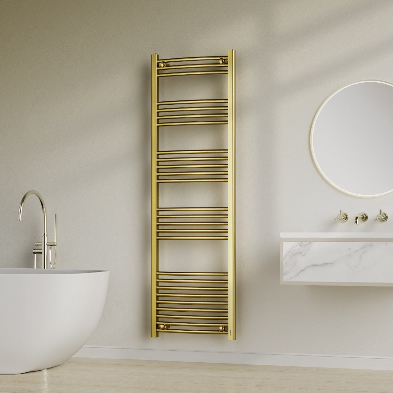 Aurelux Heated towel rails - 3 Variants
