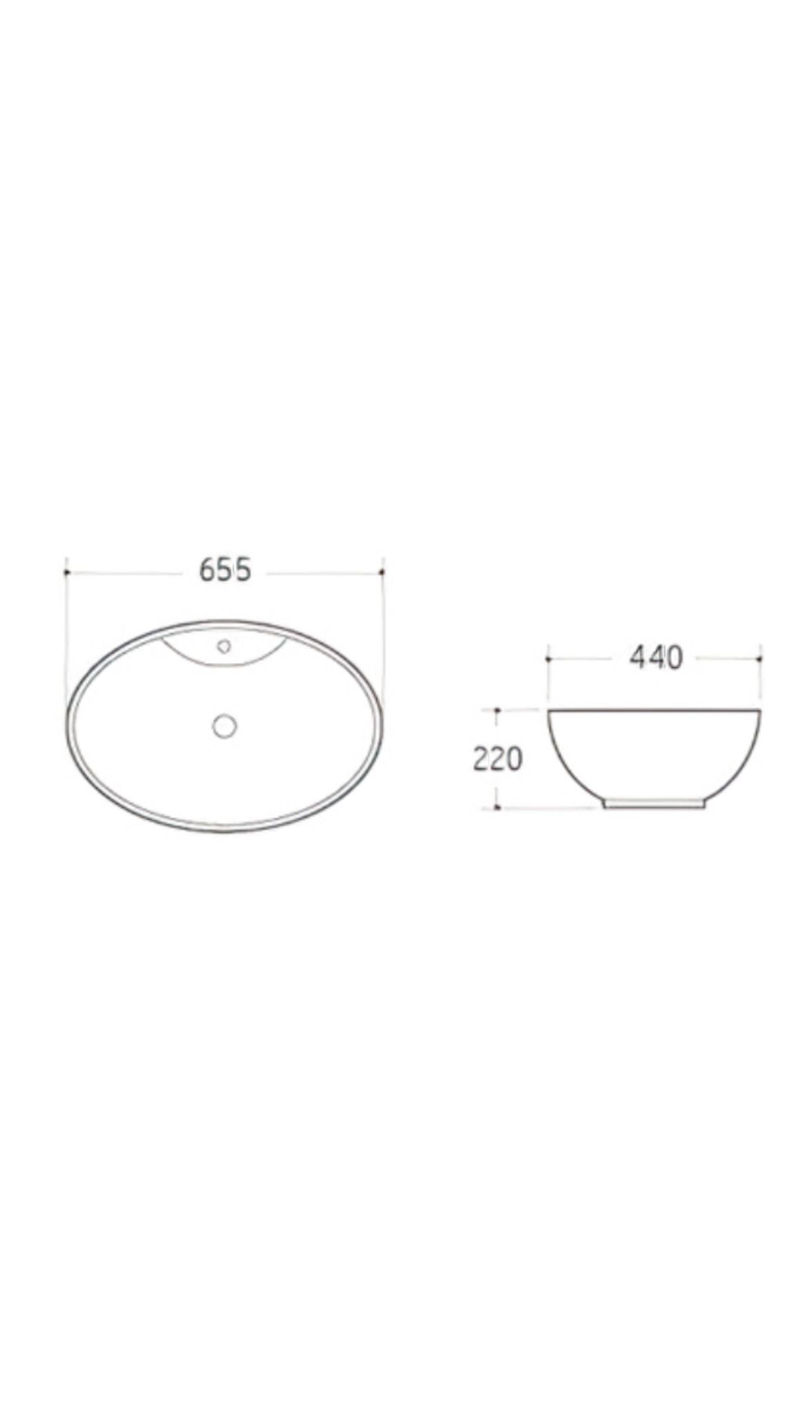 Pebble Countertop Basin