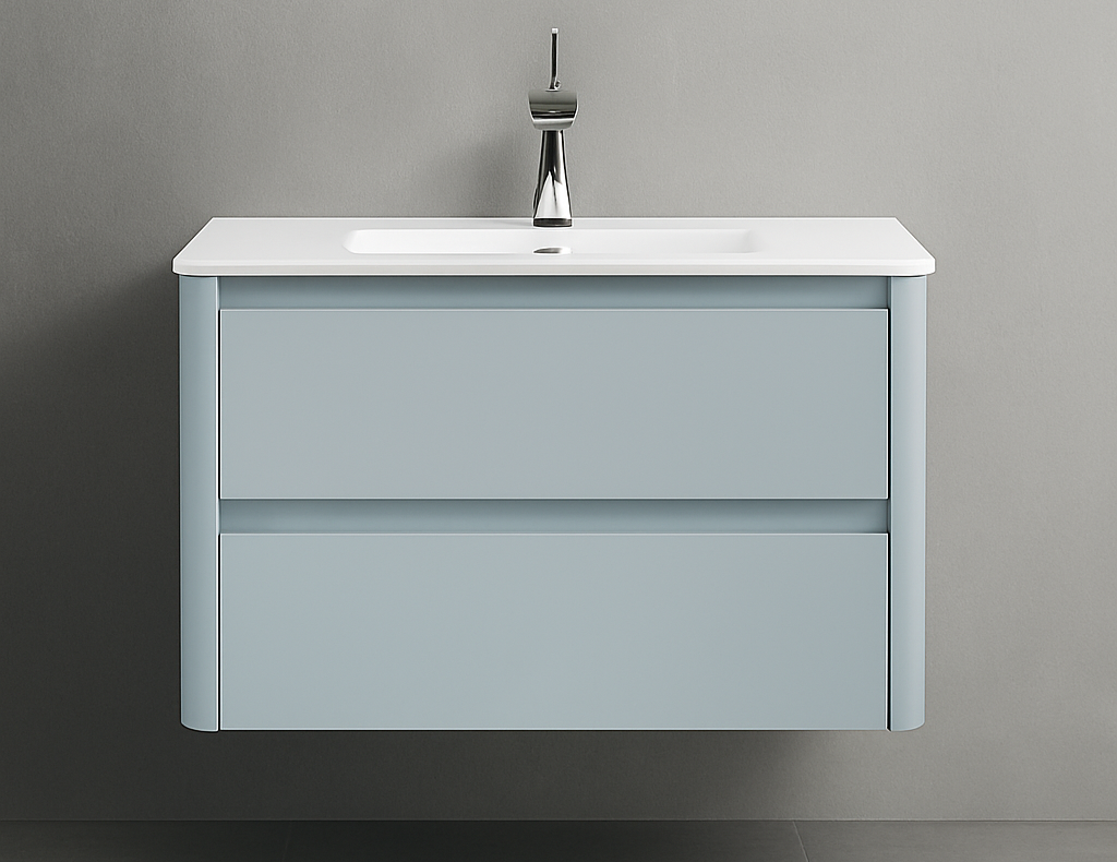 Leah wall hung vanity cabinet 700mm X 500mm