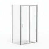 Sliding Shower Enclosure polished Chrome 1000mm - 1700mm