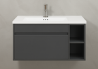 Lumen wall hung vanity cabinet 800mm X 500mm
