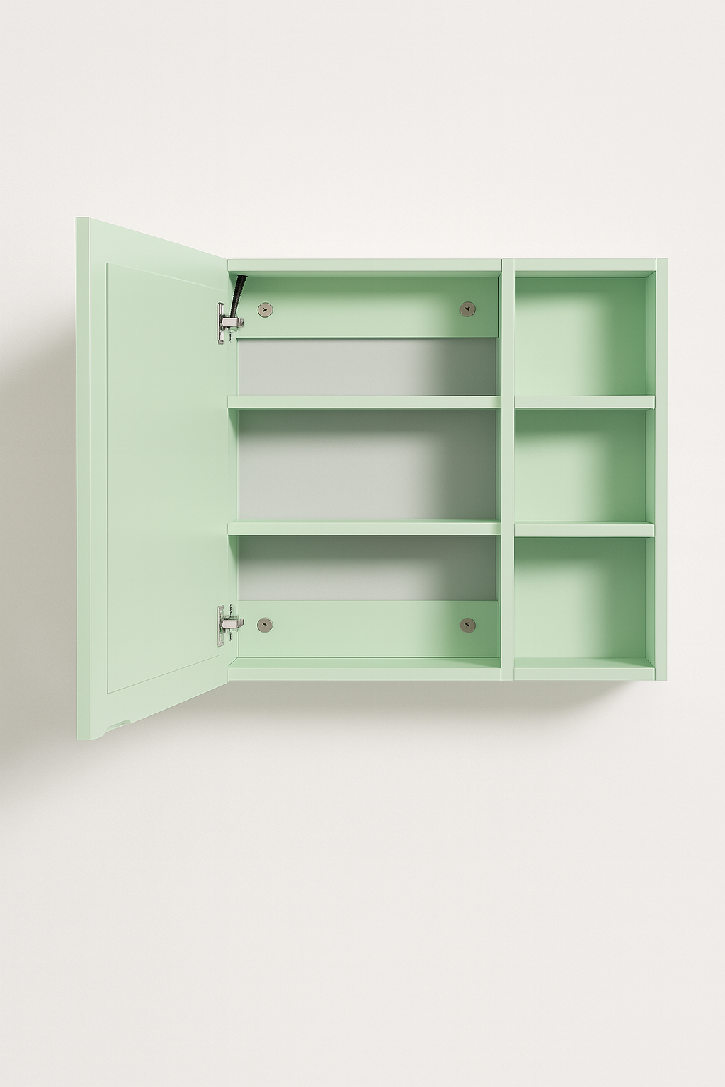 NOBLE LED ANTI FOG MIRROR CABINET 800MM X 700MM