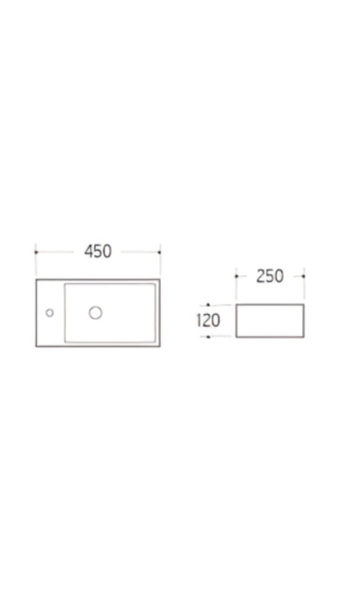 Rise Countertop Basin