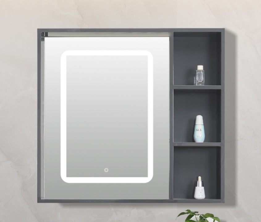 LUMEN LED MIRROR CABINET 750MM X 700MM