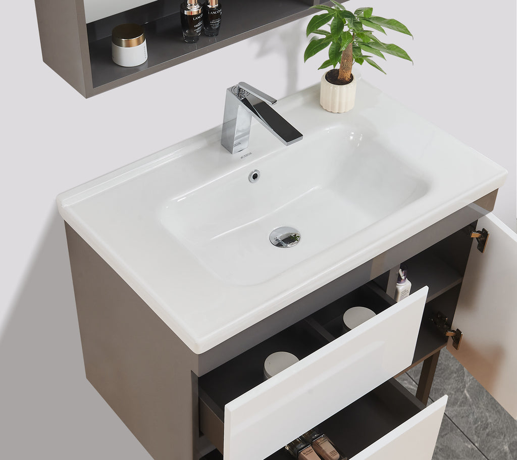 Luz wall hung cabinet vanity 800mm X 500mm