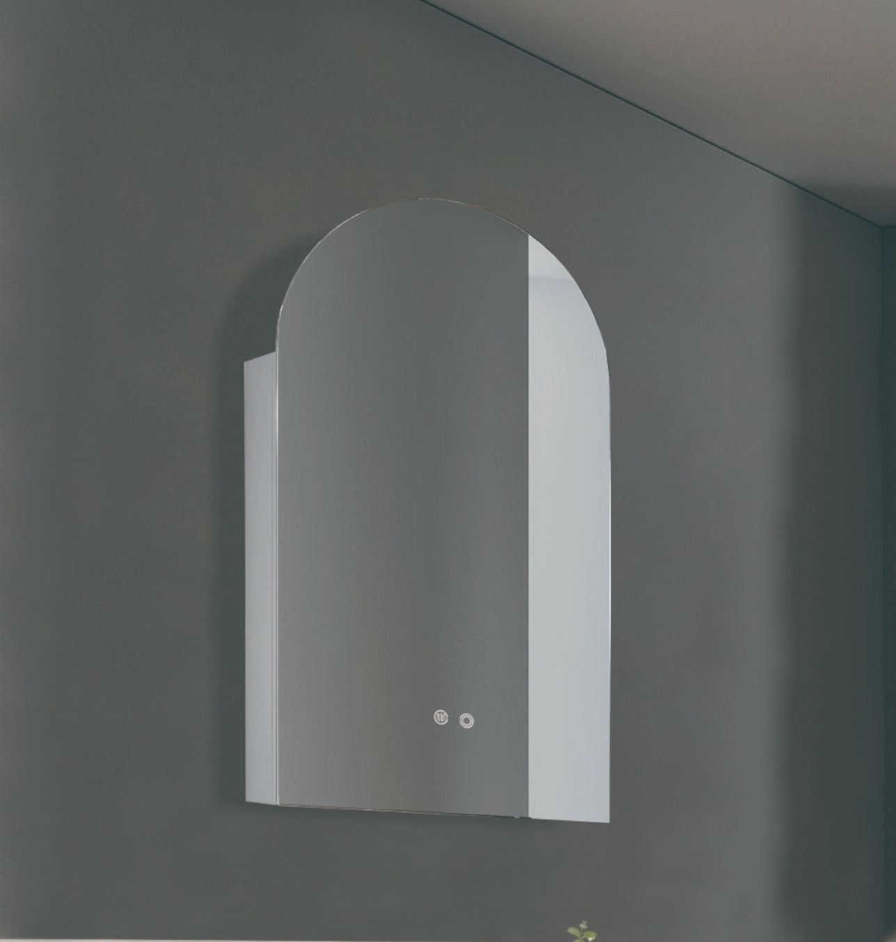VANO LED ANTI FOG MIRROR CABINET 900MM X 500MM