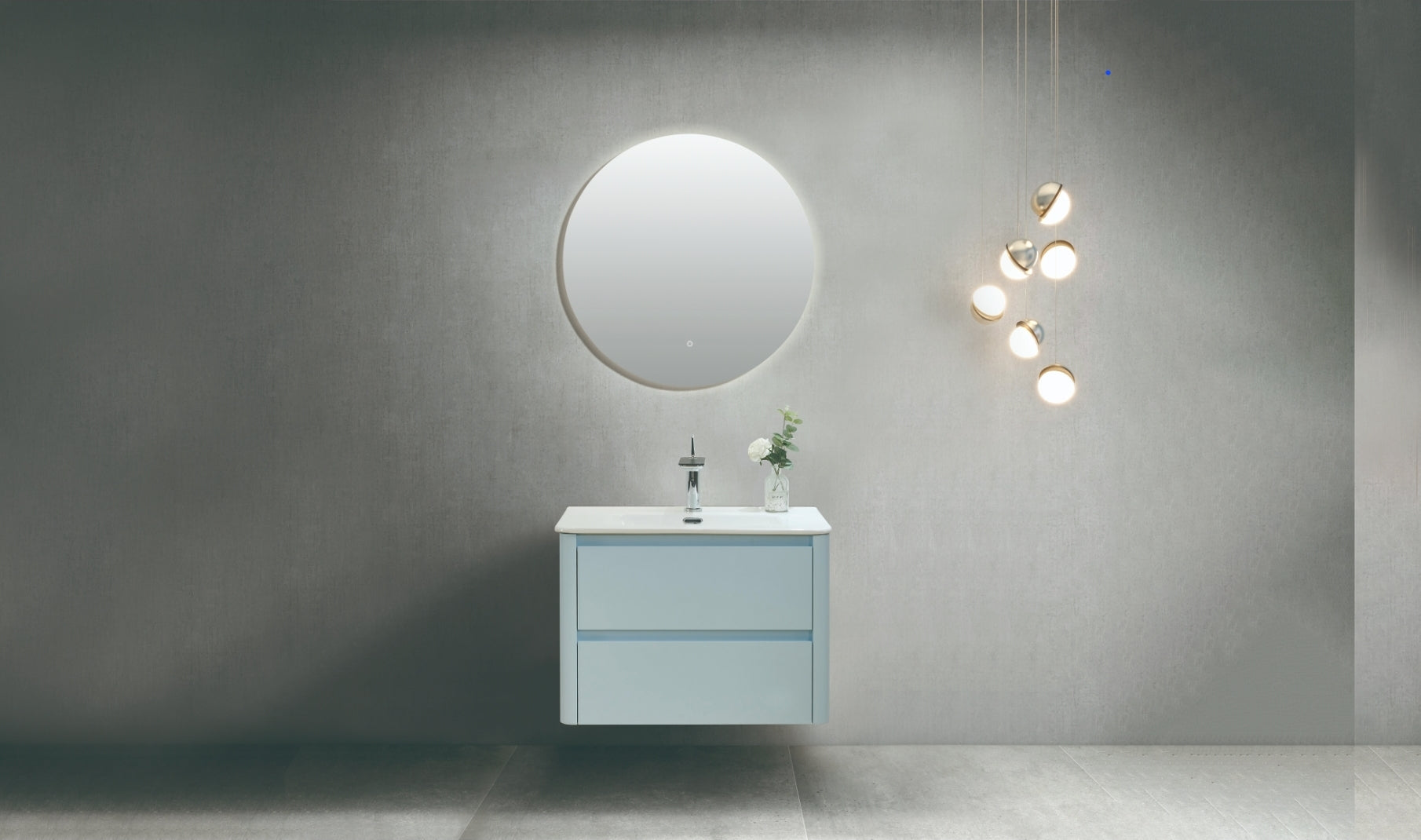 Leah Wall Hung Vanity Set 700mm x 500mm