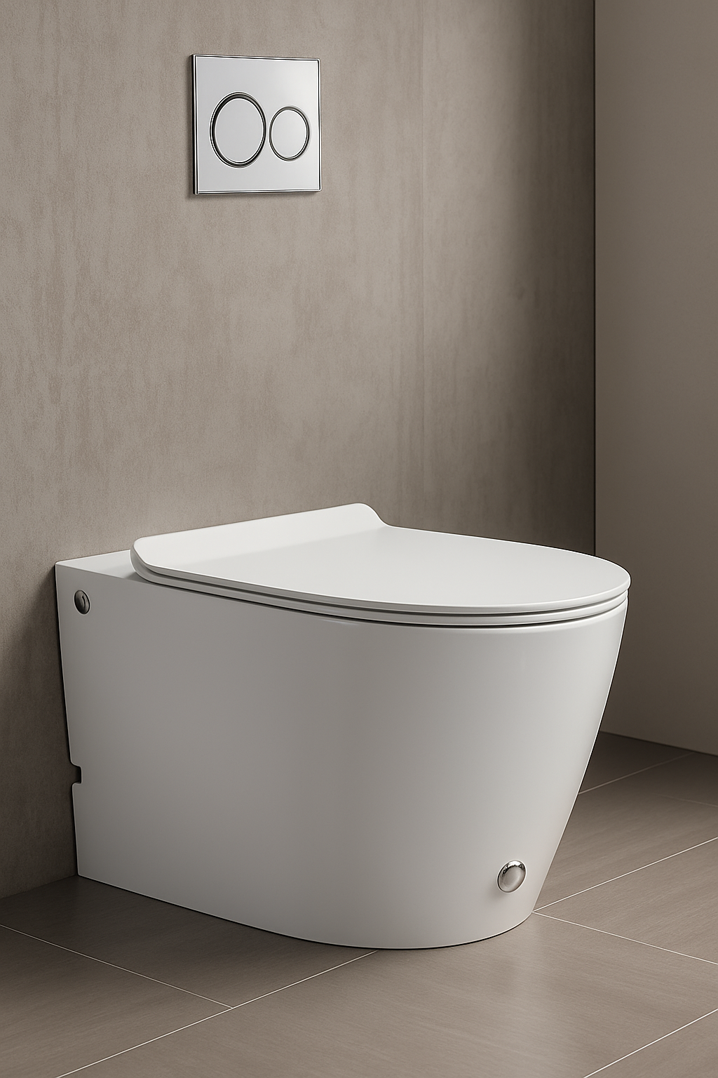 Bliss Tankless Floor Mounted Toilet -Including Toilet Seat