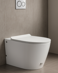 Bliss Tankless floor mounted toilet -including toilet seat