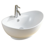 Circa Countertop Basin White 590mm