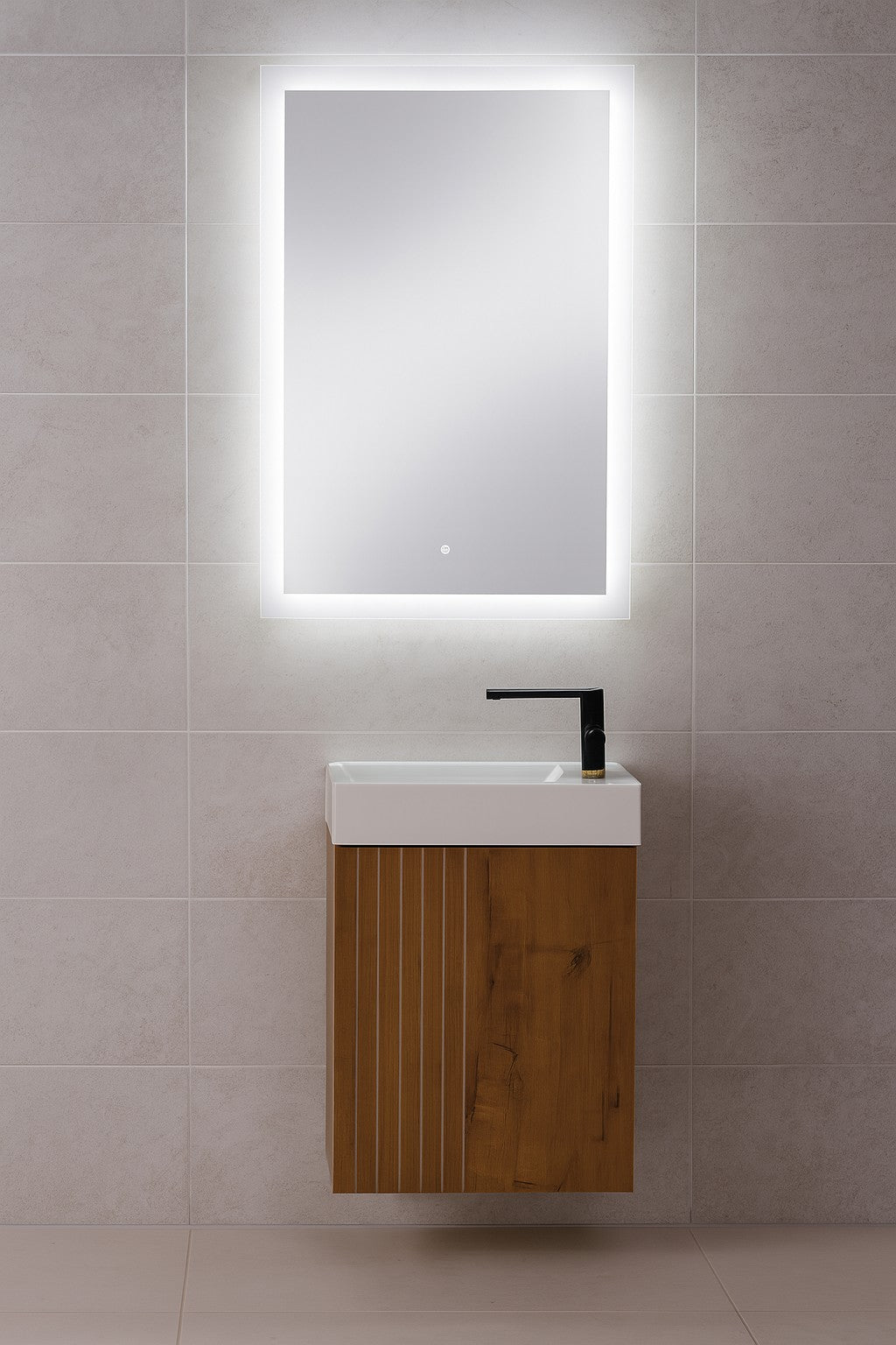 Paz wall hung vanity set 400mm X 250mm