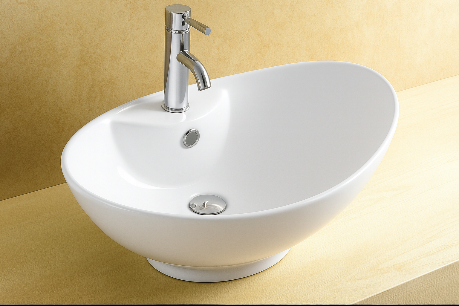 Pebble Countertop Basin